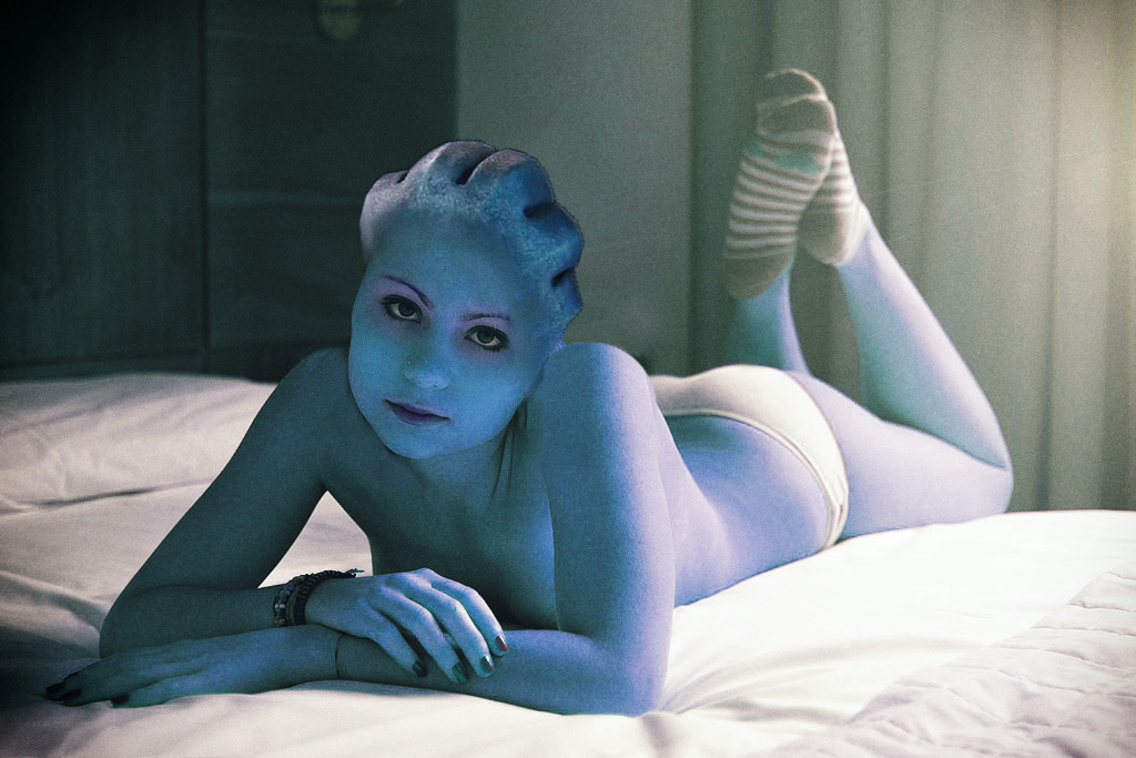 Sexy Asari From Mass Effect - Mass effect liara cosplay - XXX Sex Images